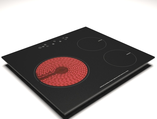 Three Burner Electric Induction Range Cooker