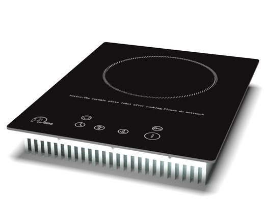 Kook het Droge Glas Ceramische Cooktop van de Beschermings Enige Brander met het Slotfunctie van de Kindveiligheid