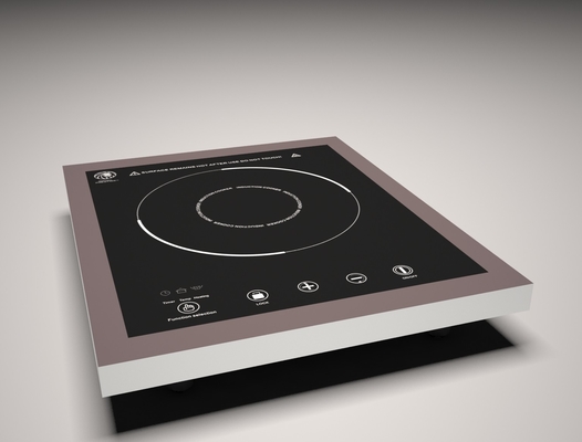 Zwarte Enige Branderinductie Cooktop/Elektrisch Inductiefornuis voor Huistoestel