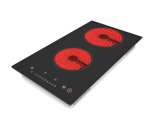 Dubbele brander ceramische cooktop